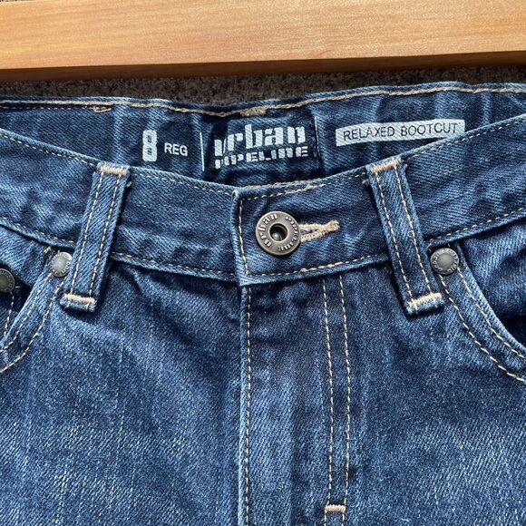 Urban Pipeline Jeans Girls 8 Regular Relaxed Bootcut Jeans Girls Urban Pipeline - Picture 3 of 14